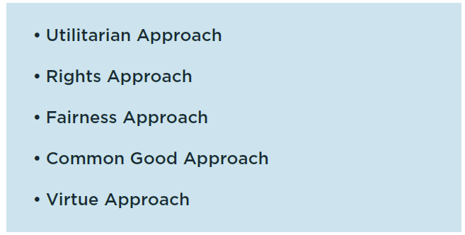 five-ethical-approaches
