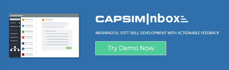 soft skill development with CapsimInbox