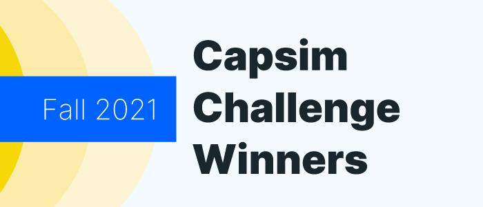 Capsim Challenge Winners Defy Pandemic Burnout