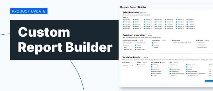 Product Update: Custom Report Builder