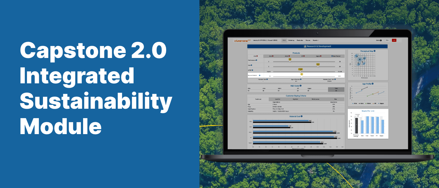Integrated Sustainability Module Available for Capstone 2.0